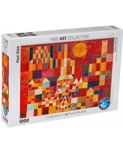 Puzzle Eurographics de 1000 piese – Castel si Soare, Paul Klee