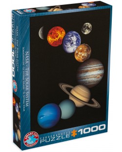 Puzzle Eurographics de 1000 piese – NASA – Sistemul solar