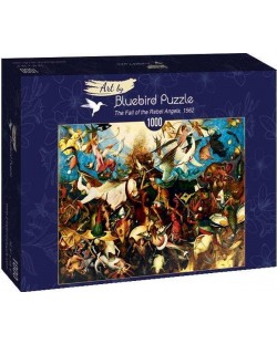 Puzzle Bluebird de 1000 piese - The Fall of the Rebel Angels, 1562