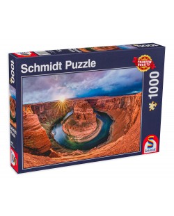 Puzzle Schmidt de 1000 piese - Glen Canyon, Horseshoe Bend on the Colorado River