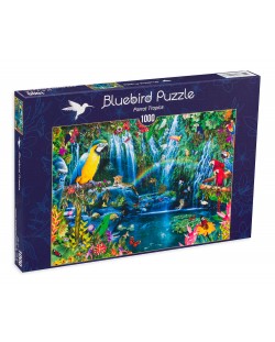 Puzzle Bluebird de 1000 piese - Parrot Tropics