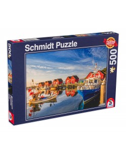 Puzzle Schmidt de 500 piese - Fishing Harbor