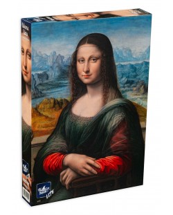 Puzzle Black Sea Lite de 1000 piese - Mona Lisa, Leonardo da Vinci