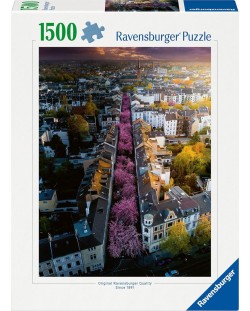 Puzzle Ravensburger  din  1500 piese - Bon în floare