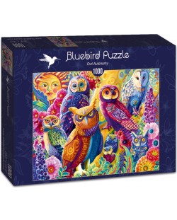 Puzzle Bluebird de 1000 piese - Owl Autonomy