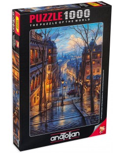 Puzzle Anatolian de 1000 piese - Primavara in Monmartre, Evgeny Lushpin
