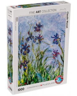 Puzzle Eurographics de 1000 piese – Irisi, Claude Monet