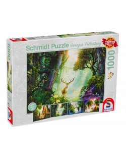 Puzzle Schmidt din 1000 de piese - Poveste în pădure