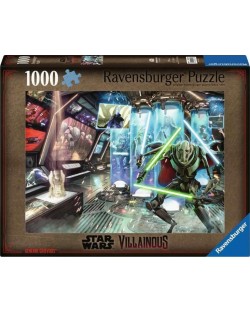 Puzzle Ravensburger din 1000 piese - Războiul Star Wars: General Grievous