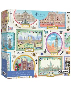 Puzzle Gibsons din 1000 de piese - Galeria Londoneză