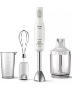 Blender de mână Philips - ProMix HR2545/00, 700W, 2 viteze, alb