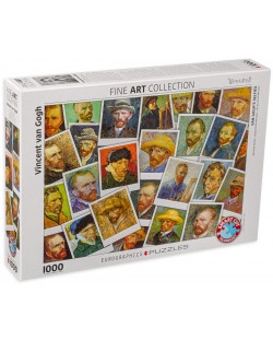 Puzzle Eurographics de 1000 piese - Selfiuri, Vincent van Gog