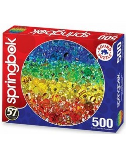 Puzzle Springbok de 500 piese - Illuminated Marbles
