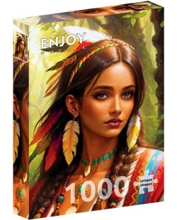 Puzzle Enjoy din 1000 de piese - Indiancă