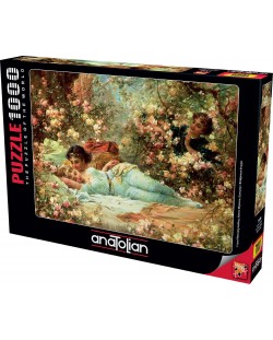 Puzzle Anatolian din 1000 piese - Arbor de trandafiri