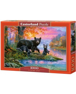 Castorland 1000 de piese Puzzle - Familia de ursi