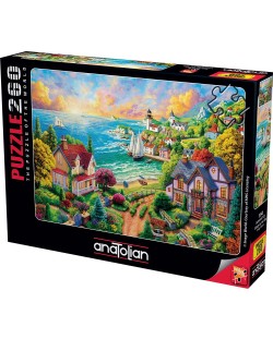 Puzzle Anatolian din 260 piese - Un sat la malul mării