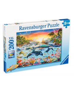 Puzzle Ravensburger de 200 piese - Paradisul din ocean