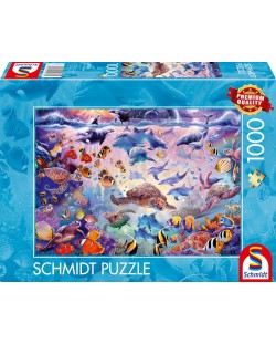 Puzzle Schmidt din 1000 de piese - Magie oceanică