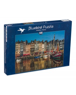 Puzzle Bluebird de 1500 piese - Honfleur, Franta