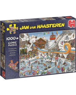 Puzzle Jumbo de 1000 piese - Jocuri de iarna