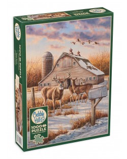 Puzzle Cobble Hill din 1000 de piese - Traseu rural, Rosemary Millette
