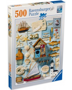 Puzzle Ravensburger de 500 piese - Senzatie de mare