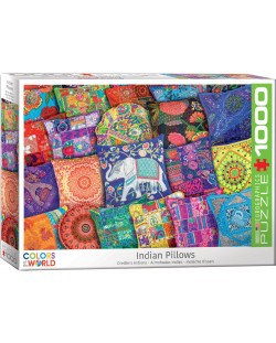 Puzzle  Eurographics de 1000 piese - Indian Pillows