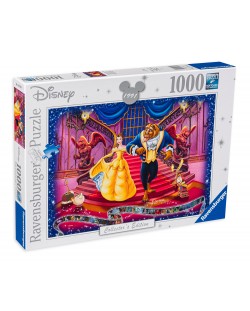 Puzzle Ravensburger dE 1000 piese - Frumoasa si Bestie