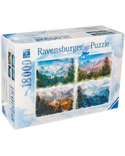 Puzzle Ravensburger din 18000 de piese - Anotimpuri