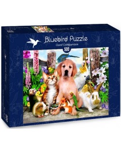 Puzzle Bluebird de 500 piese - Good Companions
