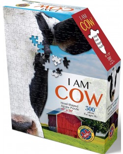 Puzzle Madd Capp de 300 piese - Vaca