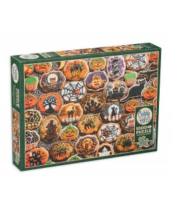 Puzzle Cobble Hill din 1000 Piese - prăjituri de Halloween