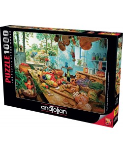 Puzzle Anatolian din 1000 piese - Bucătăria mamei