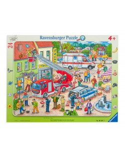 Puzzle Ravensburger de 24 piese - Salvarea unui animal