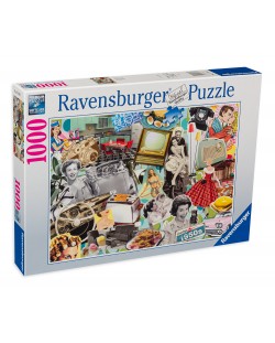 Puzzle Ravensburger cu 1000 de piese - Anii '50