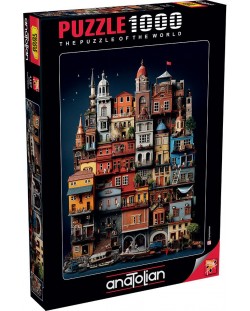 Puzzle Anatolian din 1000 piese - Brad de Crăciun