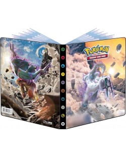 Mapă de stocare cărți Ultra Pro - 4-Pocket Portfolio, Pokemon TCG: Ting-Lu and Chien-Pao