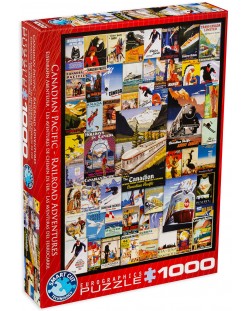 Puzzle Eurographics de 1000 piese - Aventuri in Canada