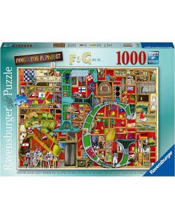 Puzzle Ravensburger 1000 de piese - Alfabetul minunat "F & G"