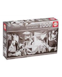 Puzzle Educa de 1000 piese mini - Guernica, Pablo Picasso