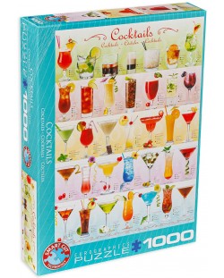 Puzzle Eurographics de 1000 piese – Cocktail-uri