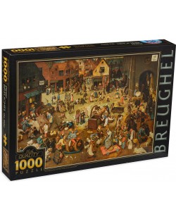 Puzzle D-Toys de 1000 piese - The Fight between Carnival and Lent