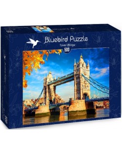 Puzzle Bluebird de 500 piese - Tower Bridge, London