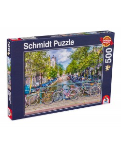 Puzzle Schmidt de 500 piese - Amsterdam