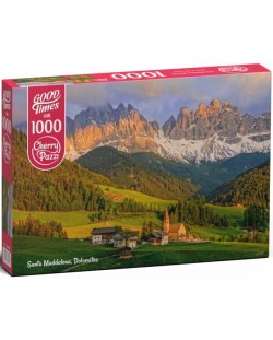 Puzzle Cherry Pazzi de 1000 piese – Vedere spre Dolomiti