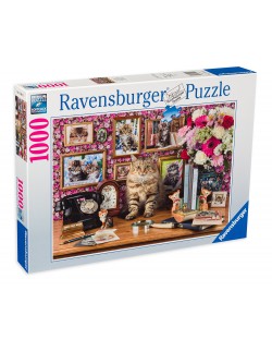Puzzle Ravensburger de 1000 piese - Pisicuta mea draguta