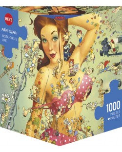 Puzzle Heye din 1000 de piese - Fată
