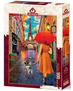 Puzzle Art Puzzle 500 piese, In ploaie