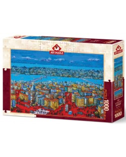 Puzzle Art Puzzle cu 1000 de piese - Istanbulul fantastic